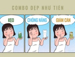 Cô gái 'đẹp như tiên' nhờ combo kẹo rau, chống nắng, giảm cân