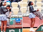 Coco Gauff đi thi đấu không mang theo vợt tại Roland Garros