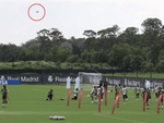 Real Madrid dùng flycam hỗ trợ tập luyện tại FIFA Club World Cup
