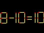 Thử tài IQ: Di chuyển một que diêm để 8-10=10 thành phép tính đúng