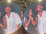 Vợ chồng Messi 'lên sóng' kiss cam: Tươi rói, không né ống kính như người ta