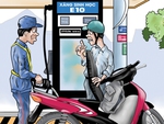 Tài xế hỏi cắc cớ về xăng pha cồn E10