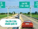 Cao tốc 2 làn... chuẩn quốc tế