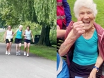 Cụ bà U100 lập kỷ lục chạy bộ 5km sau khi thay van tim
