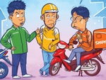 Tâm sự shipper thời xe điện: Điều gì khó nhất?