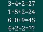 Người thông minh có giải được câu đố toán học này trong 10 giây?