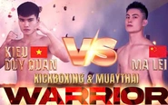 Võ sĩ bất bại Kiều Duy Quân tranh đai với cao thủ Trung Quốc