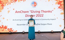 Sanofi nhận Giải thưởng Xuất sắc về tác động môi trường do AmCham trao tặng