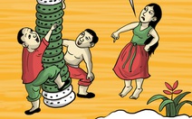 Tranh dân gian hứng... tín chỉ carbon