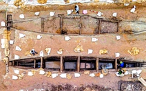 Chờ xác minh niên đại thuyền cổ bằng carbon-14