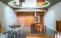 Phòng khám nha khoa những năm 1960 biến thành ngôi nhà với chiếc kính Oculus khổng lồ