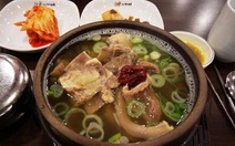 Món Hàn Quốc gà hầm sâm, canh cá chạch, canh sườn bò bổ dưỡng chống nóng mùa hè