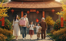 Tết có thể nghèo tiền, đừng nghèo thời gian bên ba mẹ