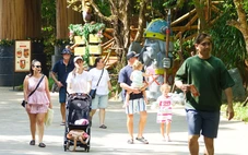 Khách quốc tế ‘chen chân’ ở sân bay Phú Quốc