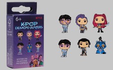 K-pop Demon Hunters bắt trend xé túi mù, ra mắt ghim cài sưu tầm