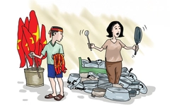 Khởi nghiệp bán đồ cổ vũ tuyển U23 Việt Nam