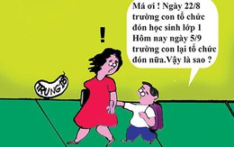 Ngày khai giảng trong… mơ!