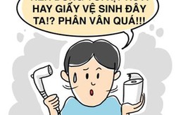 Bạn thuộc phe nào: vòi xịt hay dùng giấy vệ sinh?