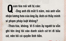 Mất 5 năm mà vẫn lãnh lương hưu?