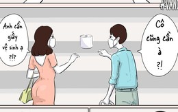 Drama thời Covid: Tình yêu từ cuộn giấy vệ sinh