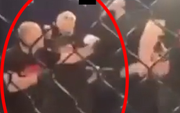 Trọng tài MMA thiên vị bị hàng chục khán giả nhảy lên sàn đánh túi bụi