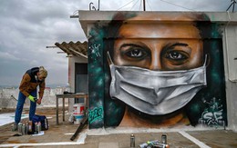Tranh tường chống Cô-Vít khắp thế giới