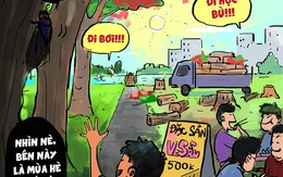 Wow! Mùa hè của ba như trong phim vậy!