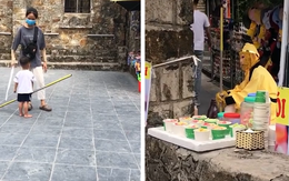 Tôn Ngộ Không bị bé trai lấy mất Gậy như ý