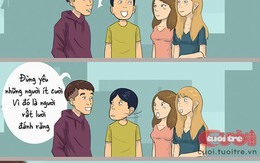 Nhan sắc có tỉ lệ thuận với vui tính?