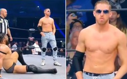 Chết cười với đô vật đút tay túi quần, đánh nhau như biểu diễn thời trang