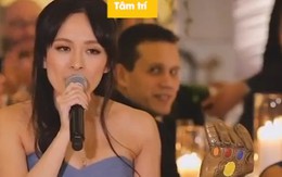 Bạn thân phát biểu đám cưới như phim Hollywood