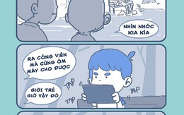 Mobile boy: Bọn trẻ ra công viên làm gì?