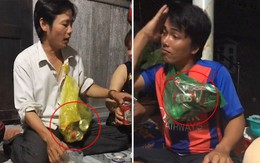 Hài hước với hội bạn bỏ lon bia vào bì treo lên cổ để khỏi ăn gian khi nhậu