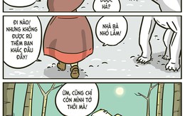 Cô bé quàng khăn đỏ và... gấu trắng Bắc Cực