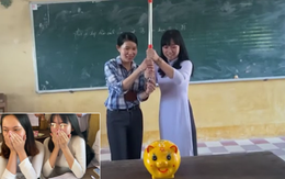 Kịch tính khoảnh khắc đập ống heo phiên bản phim Ấn Độ ngay tại lớp học