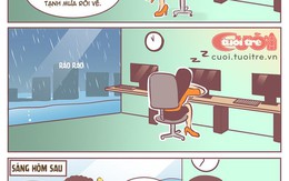 Nhân viên gương mẫu làm việc xuyên đêm tại Sài Gòn