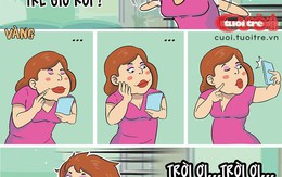 Bạn đang trễ giờ nhưng chợt nhận ra mình quá xinh đẹp