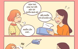 Cô gái bị bồ đá nhưng quyết không khóc