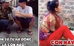 Ông bố gật gù khi con trai hỏi 'bố có sợ Sư tử Hà Đông'