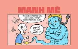 Thần Đèn, hãy cho ta trở nên mạnh mẽ