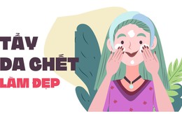 Tẩy tế bào chết có làm mỏng da mặt?