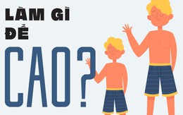Lỡ lùn, làm gì để nâng chiều cao?