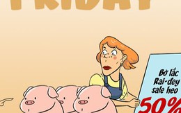 Nâng lên hạ xuống hưởng ứng ngày Black Friday