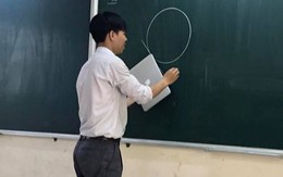 Ảnh vui 28/11: Thầy giáo lấy Macbook làm thước kẻ