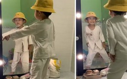 Bé trai nhảy siêu dẻo trên nền nhạc 'Hết mana'