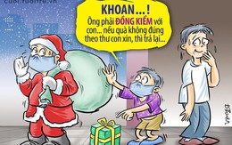 Kỳ này ông già Noel đi phát quà hơi mệt