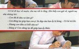 Con dừng lại để giúp bạn ấy khóc - Đề Văn lớp 9 gây choáng váng CĐM