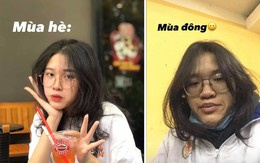 Gái xinh Thanh Hóa bỗng 'hú hồn' sau màn biến hình khi gió đông về