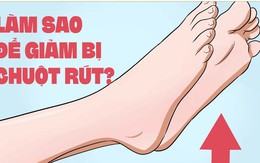 Làm sao để giảm bị chuột rút?
