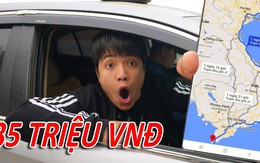YouTuber chi 35 triệu đồng thuê taxi đi xuyên Việt
